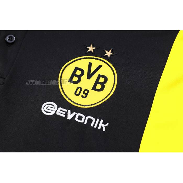 Maglia Polo del Borussia Dortmund 2023-2024 Nero